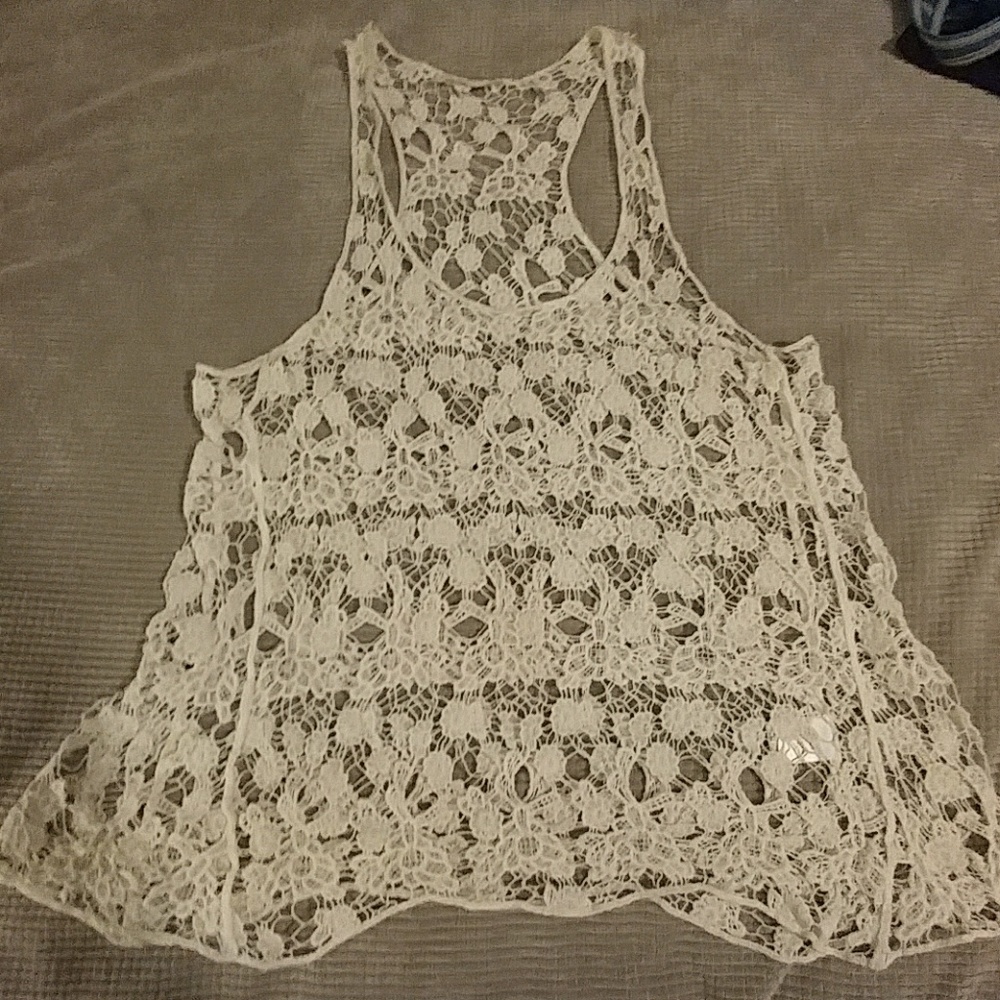 Lace tank top